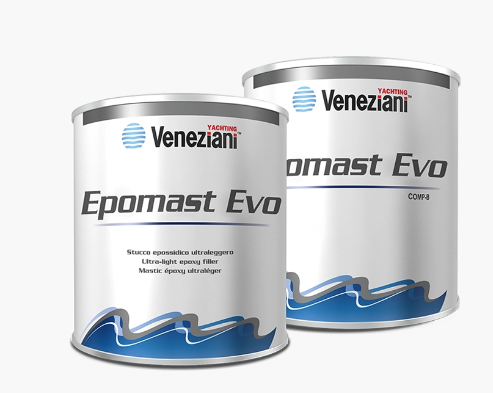EPOMAST EVO 2-komponenttinen viimeistelytasoite 10L