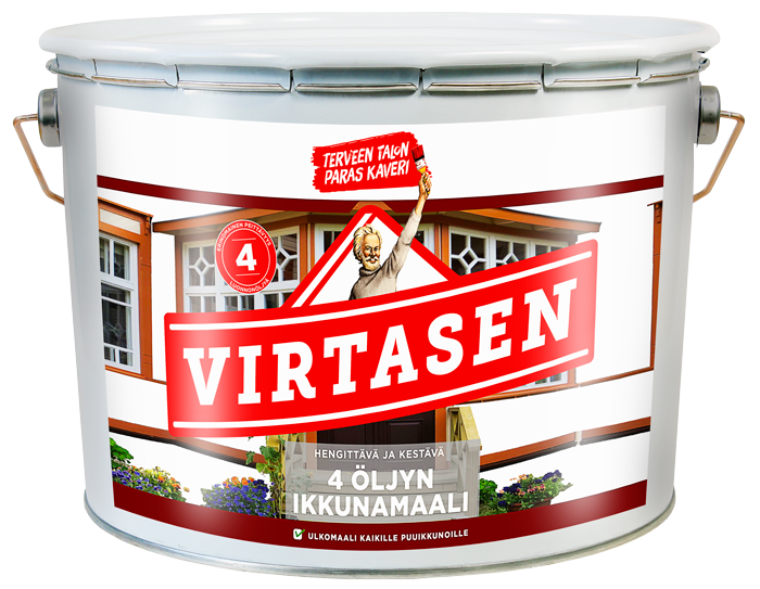 Virtasen 4 Öljyn Ikkunamaali