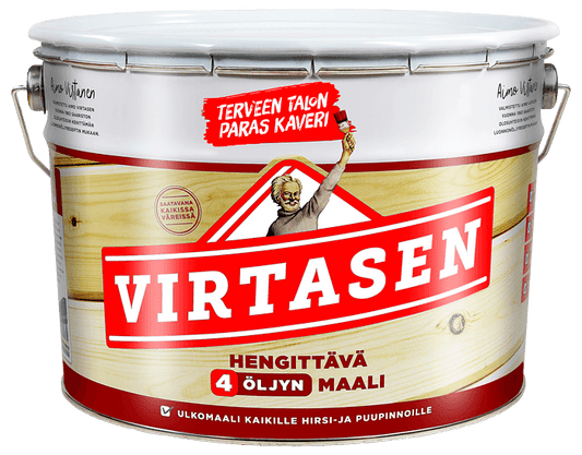 Virtasen 4 Öljyn Maali (Tehdasvärit)
